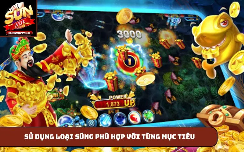 Sử dụng loại súng phù hợp với từng mục tiêu