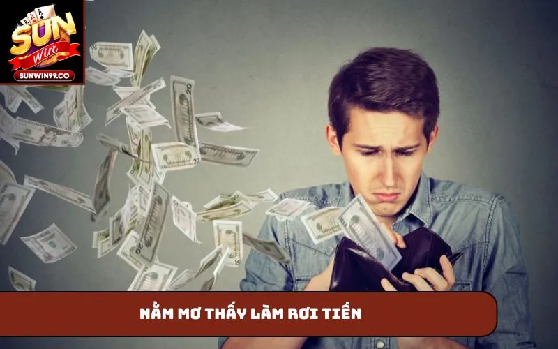 Nằm mơ thấy làm rơi tiền