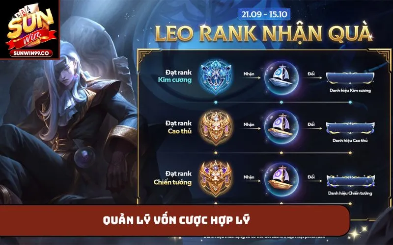 Quản lý vốn cược hợp lý