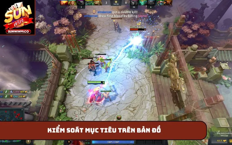 Kiểm soát mục tiêu trên bản đồ