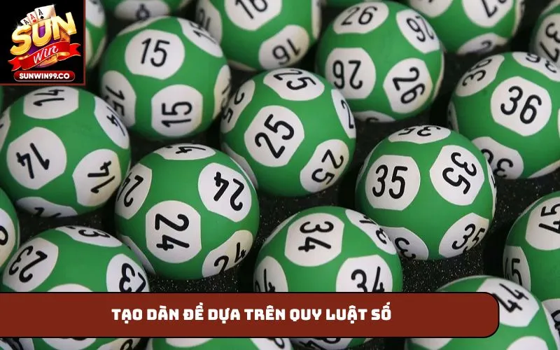 Tạo dàn đề dựa trên quy luật số